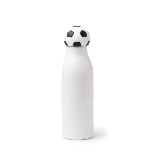 Stamina Fafik stainless steel and PP vacuum flask 550 ml in football, ready for laser engraving