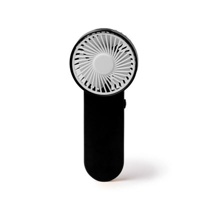 Stamina Pistol aBS hand fan in black, ready for logo printing