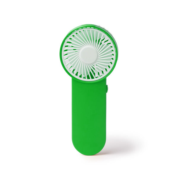 Stamina Pistol aBS hand fan in fern green, ready for logo printing