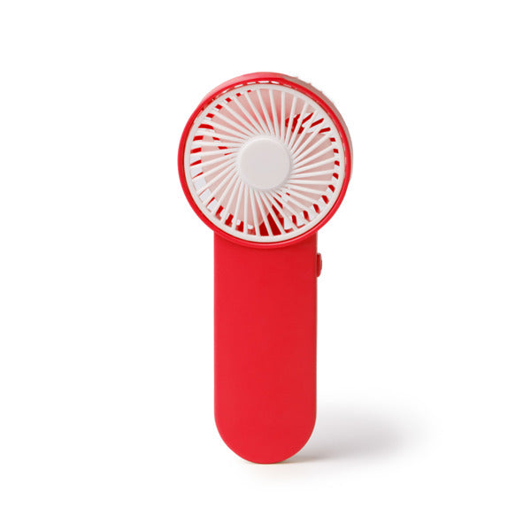 Stamina Pistol aBS hand fan in red, ready for logo printing