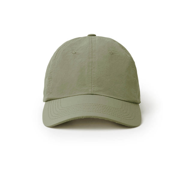 Stamina Cleveland nylon cap in sage green, ready for embroidery