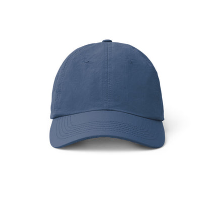 Stamina Cleveland nylon cap in navy blue, ready for embroidery
