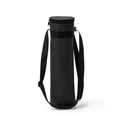 Stamina Yonek 600D RPET cooler bag in heather black, ready for logo printing