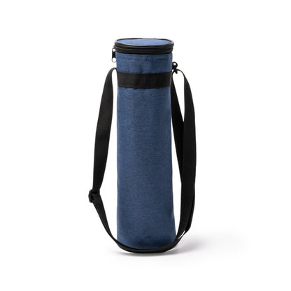Stamina Yonek 600D RPET cooler bag in heather denim, ready for logo printing