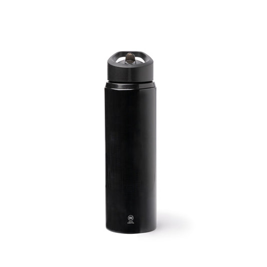 Stamina Tatlon recycled stainless steel bottle 700 ml in black, ready for laser engraving