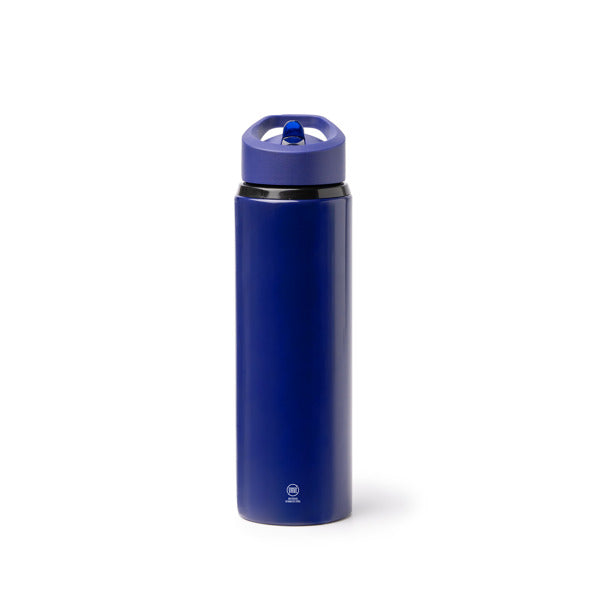 Stamina Tatlon recycled stainless steel bottle 700 ml in royal blue, ready for laser engraving