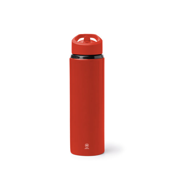 Stamina Tatlon recycled stainless steel bottle 700 ml in red, ready for laser engraving