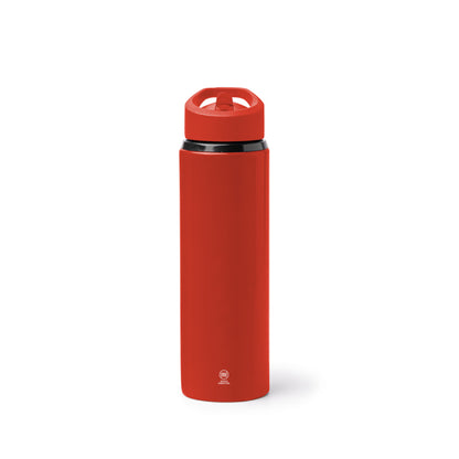 Stamina Tatlon recycled stainless steel bottle 700 ml in red, ready for laser engraving