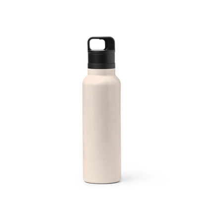 Stamina Bitman recycled stainless steel vacuum flask in beige, ready for laser engraving