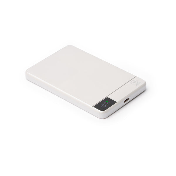 Stamina Promax recycled aluminium and PC power bank 5000 mAh, ready for laser engraving