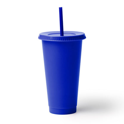 Stamina Baky recycled PP cup 710 ml in royal blue, ready for logo printing