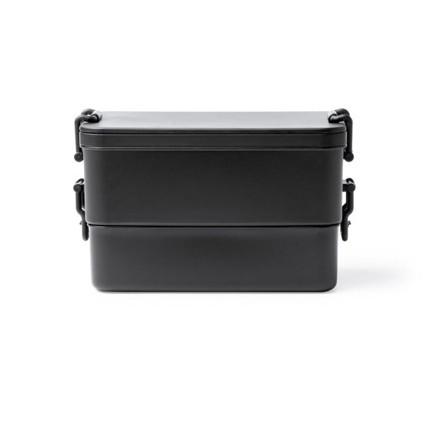 Stamina Kady pP lunch box in black, ready for logo printing