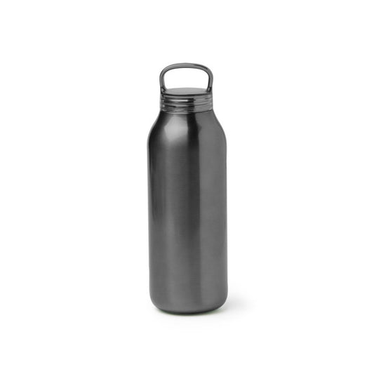 Stamina Bontax stainless steel and PS vacuum flask 500 ml in black, ready for laser engraving