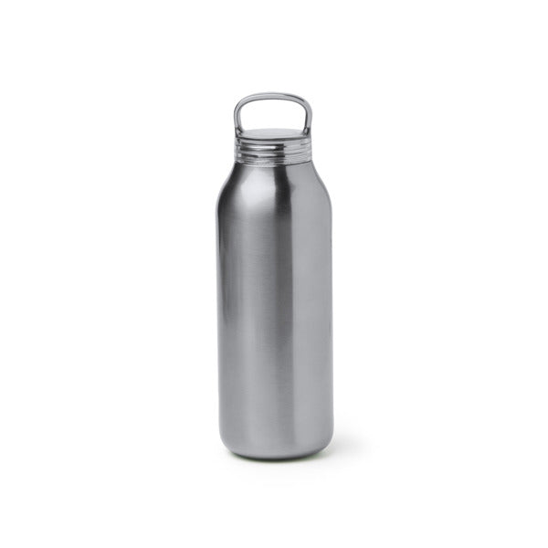 Stamina Bontax stainless steel and PS vacuum flask 500 ml in silver, ready for laser engraving