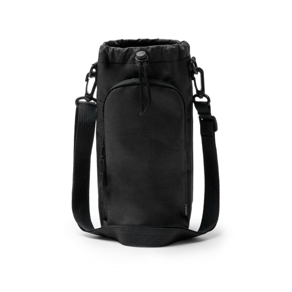Stamina Tramer 600D RPET shopping bag in black, ready for logo printing