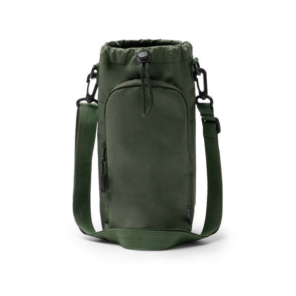 Stamina Tramer 600D RPET shopping bag in dark green, ready for logo printing