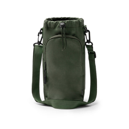 Stamina Tramer 600D RPET shopping bag in dark green, ready for logo printing