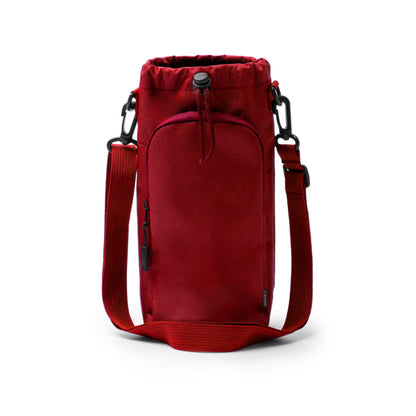 Stamina Tramer 600D RPET shopping bag in red, ready for logo printing