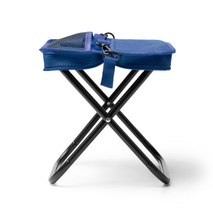 Stamina Troty 600D RPET folding chair in royal blue, ready for logo printing