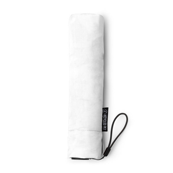 Stamina Graz RPET umbrella in white, ready for logo printing