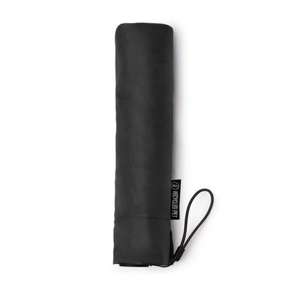 Stamina Graz RPET umbrella in black, ready for logo printing