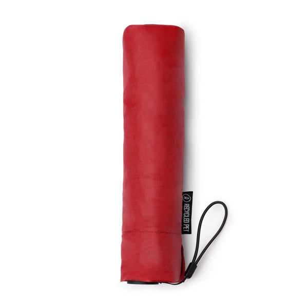 Stamina Graz RPET umbrella in red, ready for logo printing