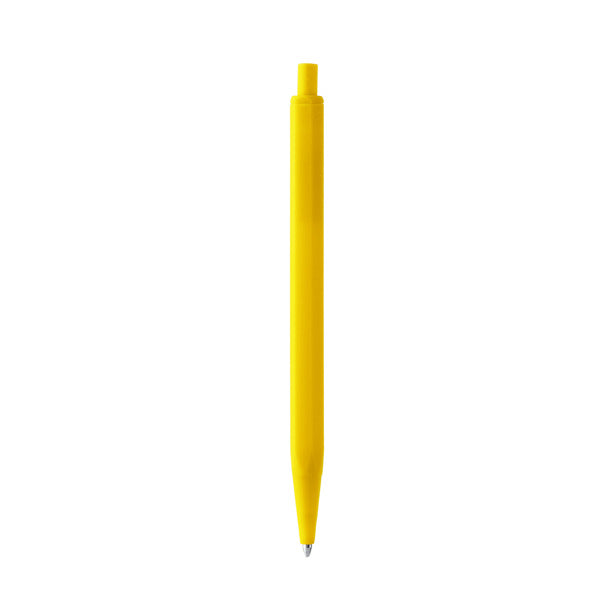 Stamina Tarmak recycled ABS ball pen in yellow, ready for logo printing