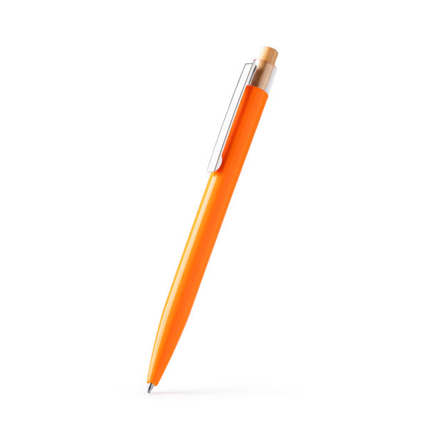 Stamina Diken bamboo and recycled ABS ball pen, ready for logo printing