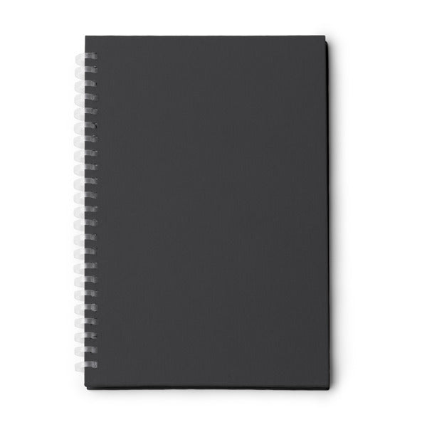 Stamina Mistrol RPET notebook A5 in black, ready for logo printing