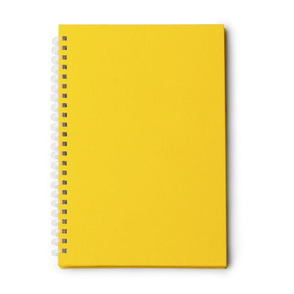 Stamina Mistrol RPET notebook A5 in yellow, ready for logo printing