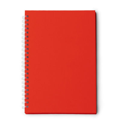 Stamina Mistrol RPET notebook A5 in red, ready for logo printing
