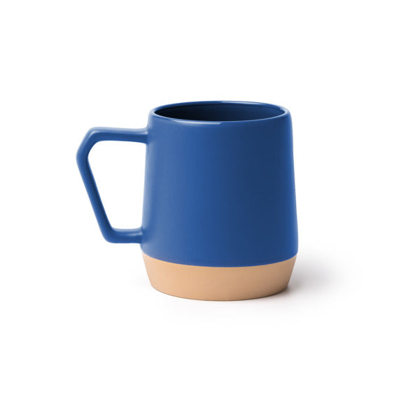 Stamina Tidak ceramic mug 320 ml in deep blue, ready for logo printing