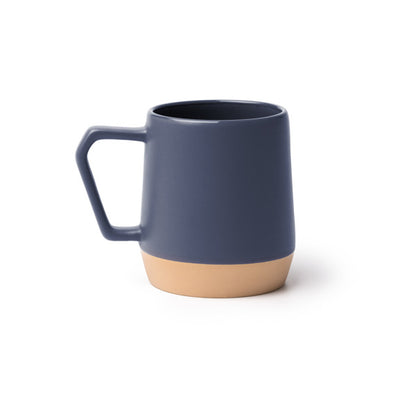 Stamina Tidak ceramic mug 320 ml in navy blue, ready for logo printing