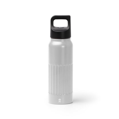 Stamina Moroni recycled stainless steel vacuum flask in white, ready for laser engraving
