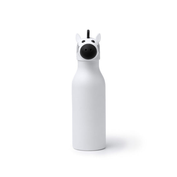 Stamina Flyn stainless steel and PP vacuum flask 450 ml in white, ready for laser engraving