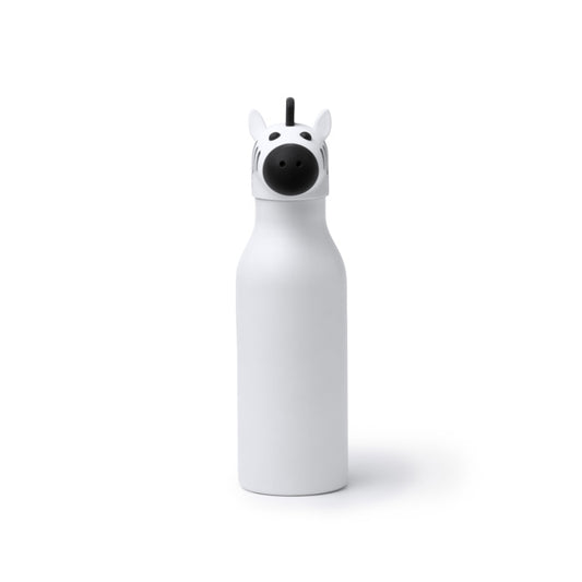 Stamina Flyn stainless steel and PP vacuum flask 450 ml in white, ready for laser engraving