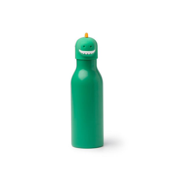 Stamina Flyn stainless steel and PP vacuum flask 450 ml in fern green, ready for laser engraving