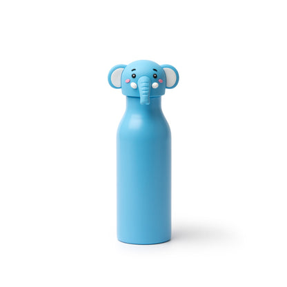 Stamina Flyn stainless steel and PP vacuum flask 450 ml in light royal, ready for laser engraving