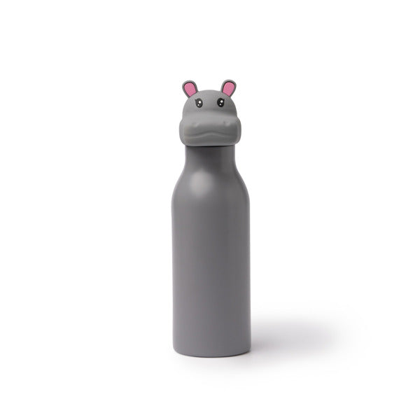 Stamina Flyn stainless steel and PP vacuum flask 450 ml in grey, ready for laser engraving