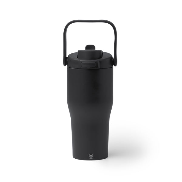 Stamina Mapet stainless steel and PP vacuum flask 550 ml in black, ready for laser engraving