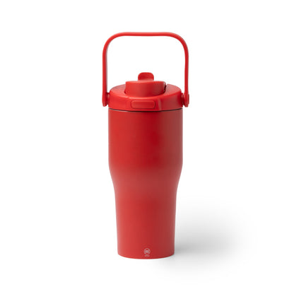 Stamina Mapet stainless steel and PP vacuum flask 550 ml in red, ready for laser engraving