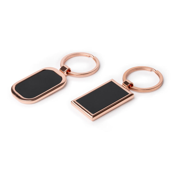 Stamina Belsan metal keyring, ready for laser engraving