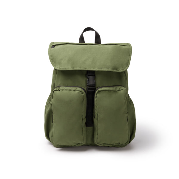Stamina Kabuki soft nylon drawstring bag in dark green, ready for logo printing