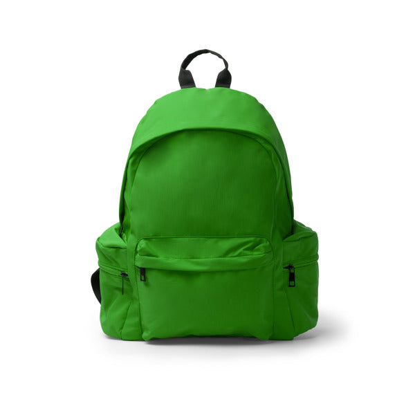 Stamina Hurley 420D recycled nylon backpack in fern green, ready for logo printing