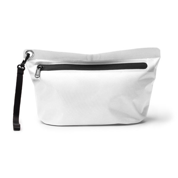 Stamina Cravit 210T polyester ripstop toiletry bag in white, ready for logo printing