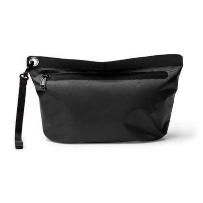 Stamina Cravit 210T polyester ripstop toiletry bag in black, ready for logo printing