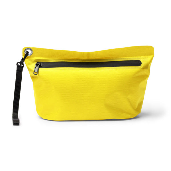 Stamina Cravit 210T polyester ripstop toiletry bag in yellow, ready for logo printing