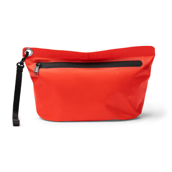 Stamina Cravit 210T polyester ripstop toiletry bag in red, ready for logo printing