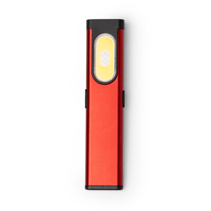 Stamina Zabala aluminium torch in red, ready for laser engraving