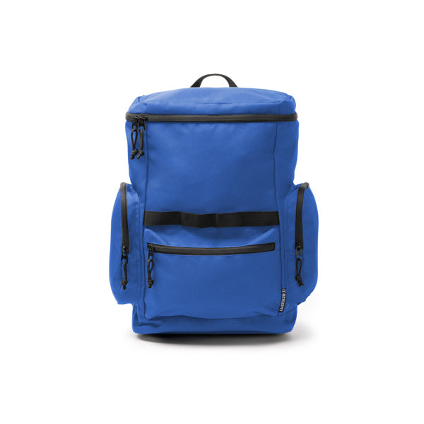 Stamina Cameron 600D RPET backpack in royal blue, ready for logo printing